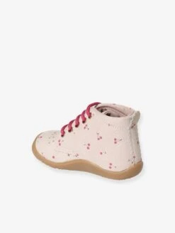 Bottillons Cuir Bébé Fille Premiers Pas Rose Imprimé Cerises - Vertbaudet -Pampero Boutique bottillons cuir bebe fille premiers pas 13
