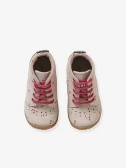 Bottillons Cuir Bébé Fille Premiers Pas Rose Imprimé Cerises - Vertbaudet -Pampero Boutique bottillons cuir bebe fille premiers pas 14