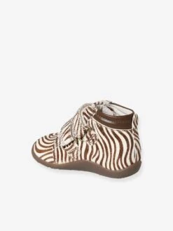 Bottillons Cuir Bébé Fille Premiers Pas Blanc Zebre - Vertbaudet -Pampero Boutique bottillons cuir bebe fille premiers pas 4