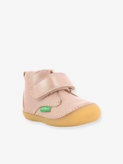Bottillons Cuir Bébé Fille Sabio KICKERS® 1ers Pas Rose Métal - Kickers -Pampero Boutique bottillons cuir bebe fille sabio kickers 1ers pas 4