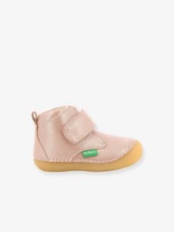 Bottillons Cuir Bébé Fille Sabio KICKERS® 1ers Pas Rose Métal - Kickers -Pampero Boutique bottillons cuir bebe fille sabio kickers 1ers pas 5