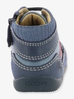 Bottillons Cuir Bébé Garçon Biboy KICKERS® Marine - Kickers -Pampero Boutique bottillons cuir bebe garcon biboy kickers 2