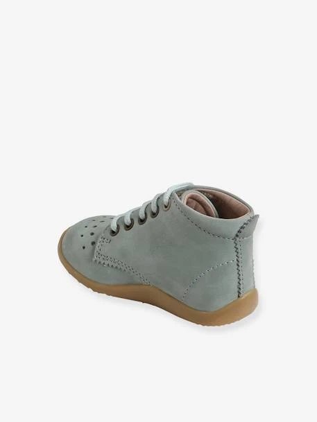 Bottillons Cuir Bébé Mixte Premiers Pas Sauge - Vertbaudet 8 Bottillons Cuir Bébé Mixte Premiers Pas Sauge - Vertbaudet – Image 6