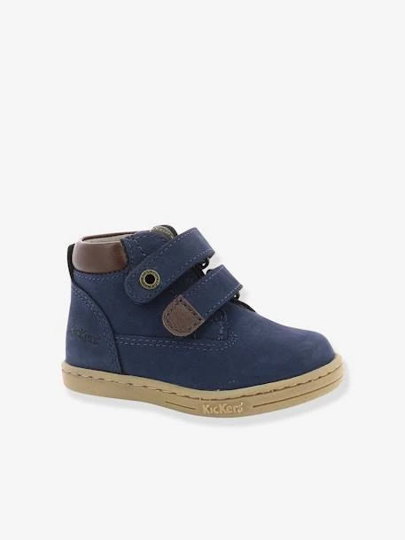 Bottillons Cuir Enfant Tackeasy KICKERS® Marine - Kickers 3 Bottillons Cuir Enfant Tackeasy KICKERS® Marine - Kickers