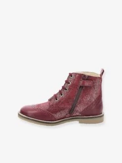 Bottillons Cuir Fille Tyrol KICKERS® Bordeaux - Kickers -Pampero Boutique bottillons cuir fille tyrol kickers 3