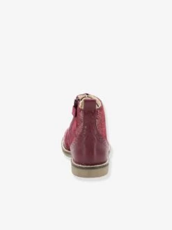Bottillons Cuir Fille Tyrol KICKERS® Bordeaux - Kickers -Pampero Boutique bottillons cuir fille tyrol kickers 4