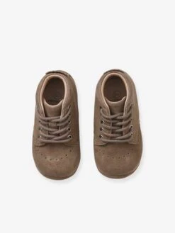 Bottillons Lacés Cuir Bébé Premiers Pas Taupe - Vertbaudet 10 Bottillons Lacés Cuir Bébé Premiers Pas Taupe - Vertbaudet -Pampero Boutique bottillons laces cuir bebe premiers pas 14