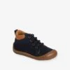 Bottillons Lacés Cuir Souple Bébé Spécial 4 Pattes Bleu Marine - Vertbaudet -Pampero Boutique bottillons laces cuir souple bebe special 4 pattes
