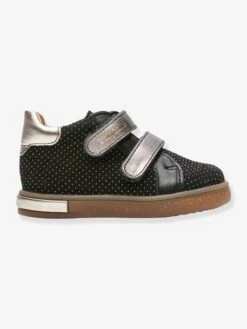 Bottillons Sneakers Cuir Bébé Fille Azaliss Babybotte® Noir - Babybotte -Pampero Boutique bottillons sneakers cuir bebe fille azaliss babybotte 1