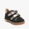 Bottillons Sneakers Cuir Bébé Fille Azaliss Babybotte® Noir - Babybotte