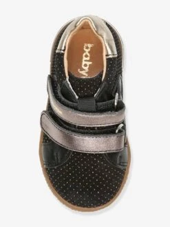 Bottillons Sneakers Cuir Bébé Fille Azaliss Babybotte® Noir - Babybotte -Pampero Boutique bottillons sneakers cuir bebe fille azaliss babybotte 3
