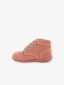 Bottines Cuir Bébé Fille Bonbon KICKERS® 1ers Pas Rose Clair - Kickers -Pampero Boutique bottines cuir bebe fille bonbon kickers 1ers pas 2