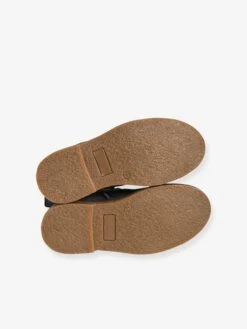 Bottines Cuir Fille à Lacets + Glissière Marron - Vertbaudet -Pampero Boutique bottines cuir fille a lacets glissiere 4