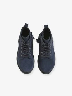 Bottines Cuir Fille Lacées, Zippées Et élastiquées Bleu Marine - Vertbaudet 12 Bottines Cuir Fille Lacées, Zippées Et élastiquées Bleu Marine - Vertbaudet -Pampero Boutique bottines cuir fille lacees zippees et elastiquees 4