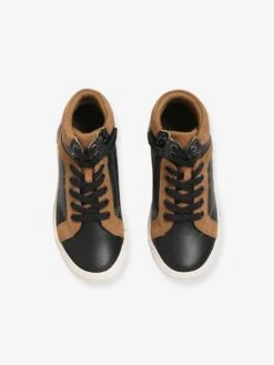 Bottines Cuir Garçon Lacées Et Zippées Noir - Vertbaudet -Pampero Boutique bottines cuir garcon lacees et zippees 10