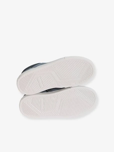 Bottines Cuir Garçon Lacées Et Zippées Marine Clair - Vertbaudet 7 Bottines Cuir Garçon Lacées Et Zippées Marine Clair - Vertbaudet – Image 5