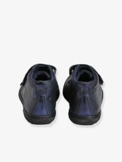 Bottines Cuir Scratchées Fille Collection Maternelle Bleu Marine - Vertbaudet -Pampero Boutique bottines cuir scratchees fille collection maternelle 5