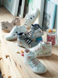 Bottines Fille Collection Maternelle Argent - Vertbaudet