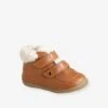 Bottines Fourrées Bébé Garçon Premiers Pas Cognac - Vertbaudet