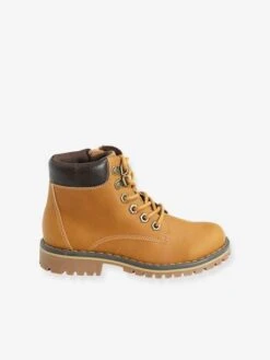 Bottines Garçon à Lacets + Glissière Kaki Fonce - Vertbaudet -Pampero Boutique bottines garcon a lacets glissiere 2