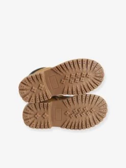 Bottines Garçon à Lacets + Glissière Kaki Fonce - Vertbaudet -Pampero Boutique bottines garcon a lacets glissiere 5