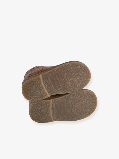 Bottines Lacées Cuir Bébé Camel - Vertbaudet 7 Bottines Lacées Cuir Bébé Camel - Vertbaudet – Image 5