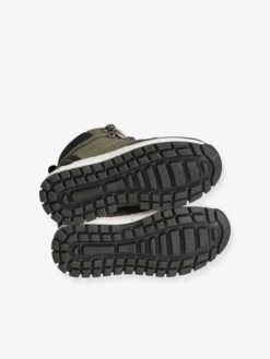 Bottines Lacées Et Zippées Garçon Kaki - Vertbaudet -Pampero Boutique bottines lacees et zippees garcon 5