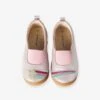 Chaussons Ballerines Fille En Cuir Rose Pale - Vertbaudet -Pampero Boutique chaussons ballerines fille en cuir