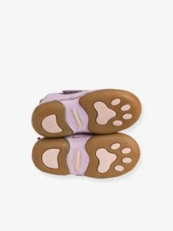 Chaussons Bébé Fille En Cuir Souple Lilas - Vertbaudet -Pampero Boutique chaussons bebe fille en cuir souple 10