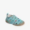 Chaussons Bébé Garçon En Toile Imprimée Bleu Imprimé Caravane - Vertbaudet 2 Chaussons Bébé Garçon En Toile Imprimée Bleu Imprimé Caravane - Vertbaudet -Pampero Boutique chaussons bebe garcon en toile imprimee