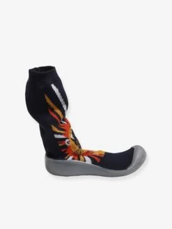 Chaussons-chaussettes Garçon Antidérapants Marine - Vertbaudet -Pampero Boutique chaussons chaussettes garcon antiderapants 3