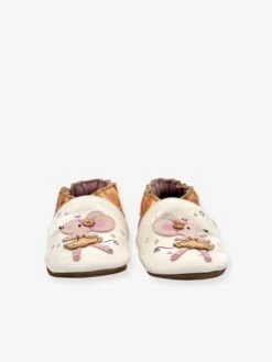 Chaussons Cuir Souple Bébé Dancing Mouse ROBEEZ© Multicolore - Robeez -Pampero Boutique chaussons cuir souple bebe dancing mouse robeez 4