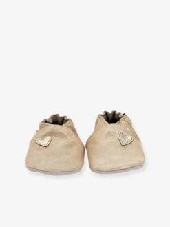 Chaussons Cuir Souple Bébé Fille Mini Love ROBEEZ© Marine - Robeez -Pampero Boutique chaussons cuir souple bebe fille mini love robeez 5