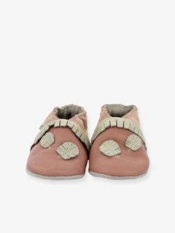 Chaussons Cuir Souple Bébé Fille Simphoni ROBEEZ© Rose - Robeez -Pampero Boutique chaussons cuir souple bebe fille simphoni robeez 2