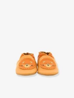 Chaussons Cuir Souple Bébé Grooar ROBEEZ© Camel - Robeez -Pampero Boutique chaussons cuir souple bebe grooar robeez 5