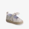 Chaussons De Parc Ballerines Bébé Beige Imprimé - Vertbaudet -Pampero Boutique chaussons de parc ballerines bebe