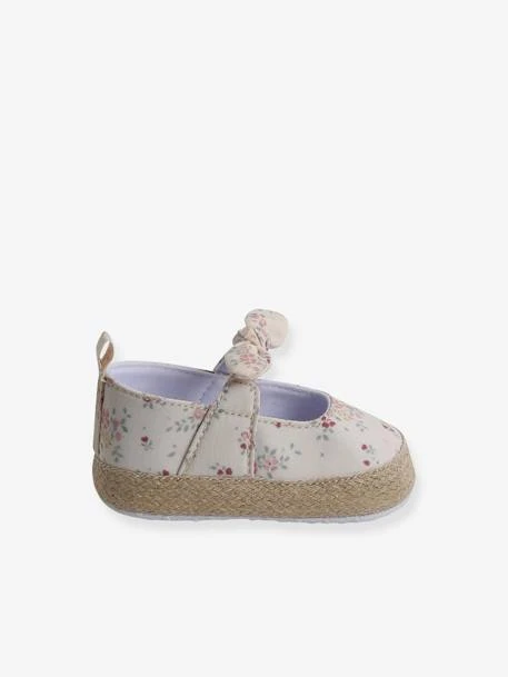 Chaussons De Parc Ballerines Bébé Beige Imprimé - Vertbaudet 5 Chaussons De Parc Ballerines Bébé Beige Imprimé - Vertbaudet – Image 3