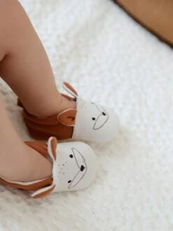 Chaussons De Parc Bébé En Toile Cappuccino - Vertbaudet -Pampero Boutique chaussons de parc bebe en toile 5