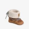 Chaussons De Parc Bottillons Fourrés Bébé Marron - Vertbaudet -Pampero Boutique chaussons de parc bottillons fourres bebe 10