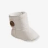 Chaussons De Parc Bottillons Fourrés Bébé Gris - Vertbaudet -Pampero Boutique chaussons de parc bottillons fourres bebe