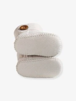 Chaussons De Parc Bottillons Fourrés Bébé Gris - Vertbaudet -Pampero Boutique chaussons de parc bottillons fourres bebe 4