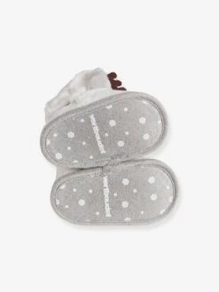 Chaussons De Parc Bottillons Fourrés Bébé écru - Vertbaudet -Pampero Boutique chaussons de parc bottillons fourres bebe 9