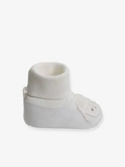 Chaussons De Parc Chaussettes Bébé écru - Vertbaudet -Pampero Boutique chaussons de parc chaussettes bebe 2