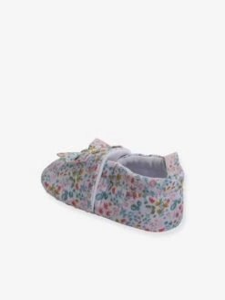 Chaussons De Parc élastiqués Bébé Blanc Imprimé - Vertbaudet -Pampero Boutique chaussons de parc elastiques bebe 3