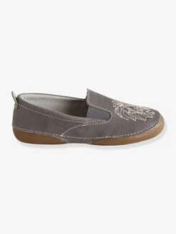 Chaussons élastiqués En Cuir Garçon Gris Foncé - Vertbaudet 11 Chaussons élastiqués En Cuir Garçon Gris Foncé - Vertbaudet -Pampero Boutique chaussons elastiques en cuir garcon 4