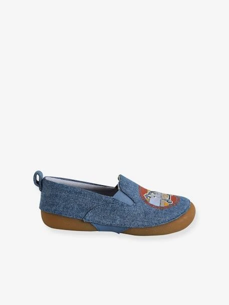 Chaussons élastiqués Enfant En Toile Bleu - Vertbaudet 5 Chaussons élastiqués Enfant En Toile Bleu - Vertbaudet – Image 3