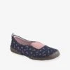 Chaussons élastiqués Fille En Cuir Imprimé Marine Imprimé Paris - Vertbaudet 1 Chaussons élastiqués Fille En Cuir Imprimé Marine Imprimé Paris - Vertbaudet -Pampero Boutique chaussons elastiques fille en cuir imprime