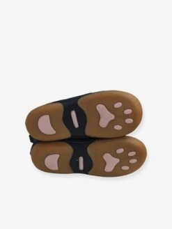 Chaussons élastiqués Fille En Cuir Souple Marine - Vertbaudet -Pampero Boutique chaussons elastiques fille en cuir souple 9