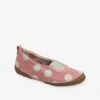 Chaussons élastiqués Fille En Toile Rose - Vertbaudet