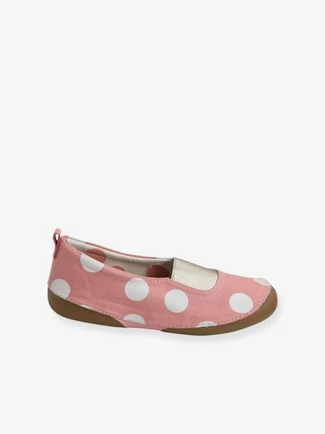 Chaussons élastiqués Fille En Toile Rose - Vertbaudet 5 Chaussons élastiqués Fille En Toile Rose - Vertbaudet – Image 3
